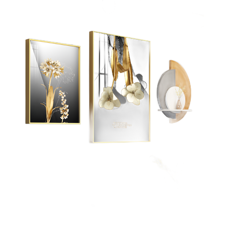 Dinning Study Wall Painting set with unique mural - Bliss Vie