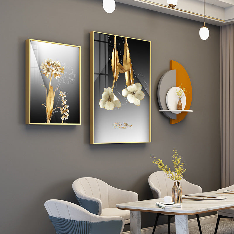 Dinning Study Wall Painting set with unique mural - Bliss Vie
