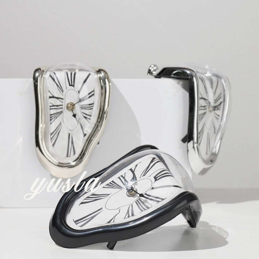 Twisted Melted Roman Digital Clock - Bliss Vie