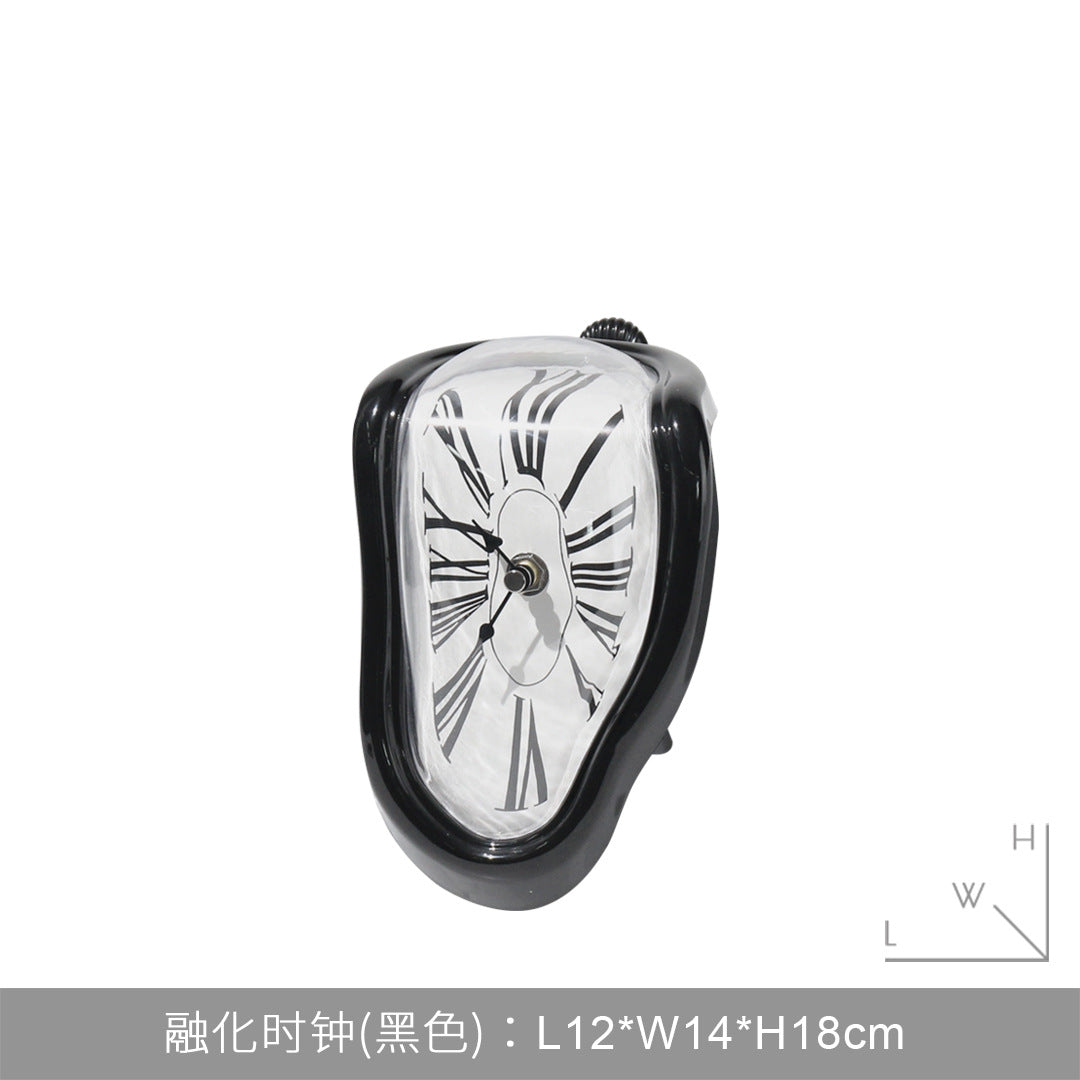 Twisted Melted Roman Digital Clock - Bliss Vie