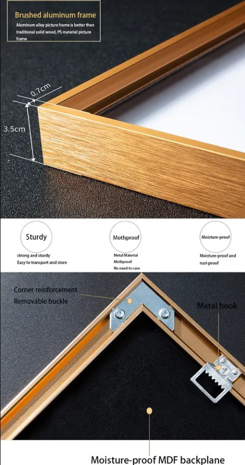 Islamic Abstract Calligraphy Painting - Bliss Vie