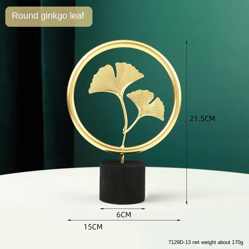 Metal Abstract Art Ornament - Industrial Home Decor Accent cabinet Sleek Contemporary Sophisticated Unique Elegant Decorative Trendy stylish Minimalist Artistic Luxury Designer tabletop table decor accessories tableware living room decor coffee table decor