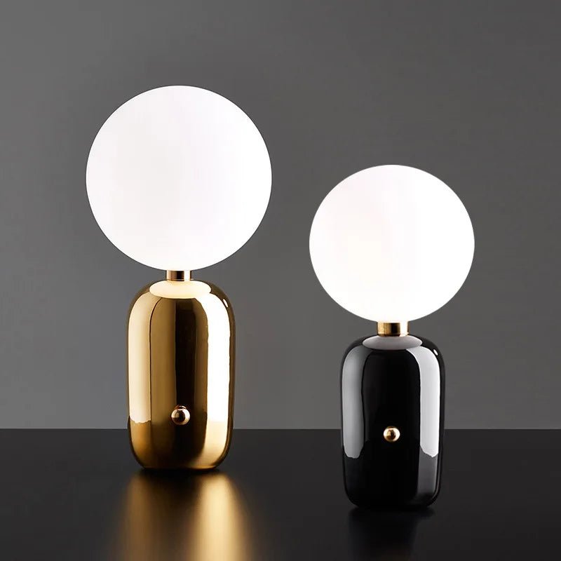 Bedside Metal Ball Lamp - Bliss Vie