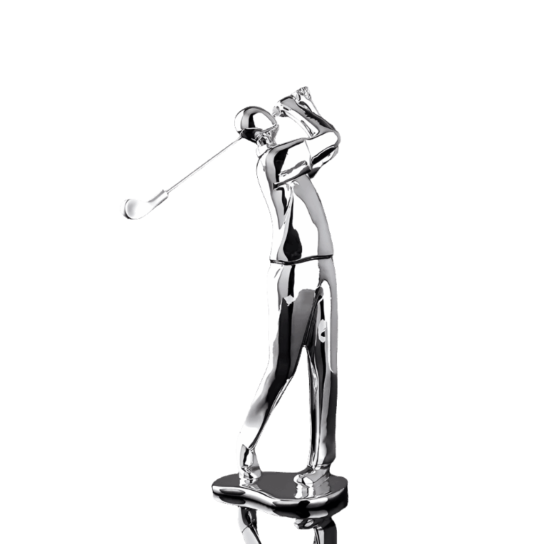 Man Figure Golf (Silver) - Bliss Vie