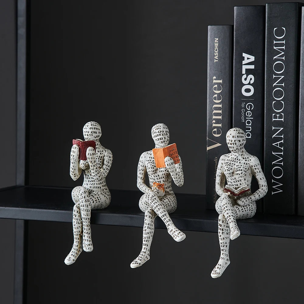 Mummy Figure Sculpture - Mystical Egyptian Home Decor cabinet Sleek Contemporary Sophisticated Unique Elegant Decorative Trendy stylish Minimalist Artistic Luxury Designer tabletop table decor accessories tableware living room decor coffee table decor