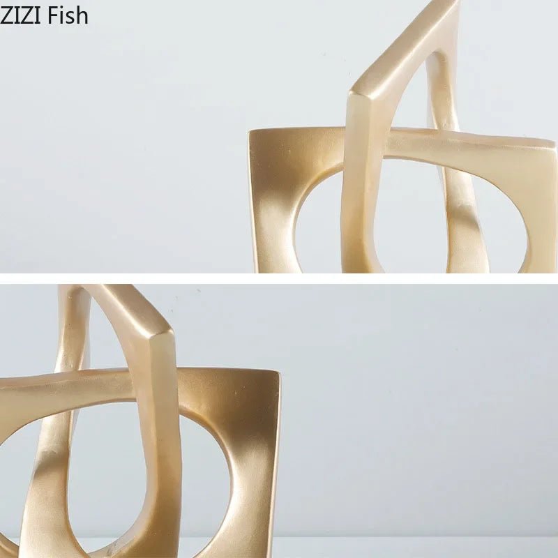 Abstract Geometric Distortion Ornaments - Bliss Vie