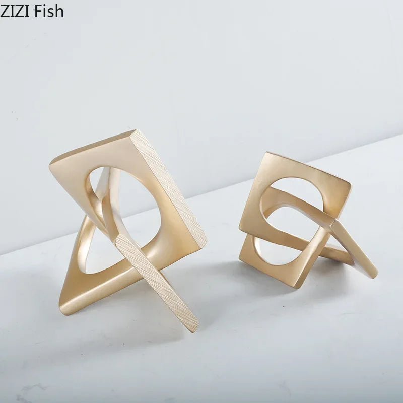 Abstract Geometric Distortion Ornaments - Bliss Vie