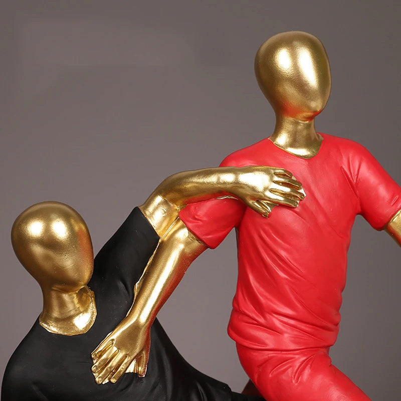 Football Statue Sculptures - Bliss Vie