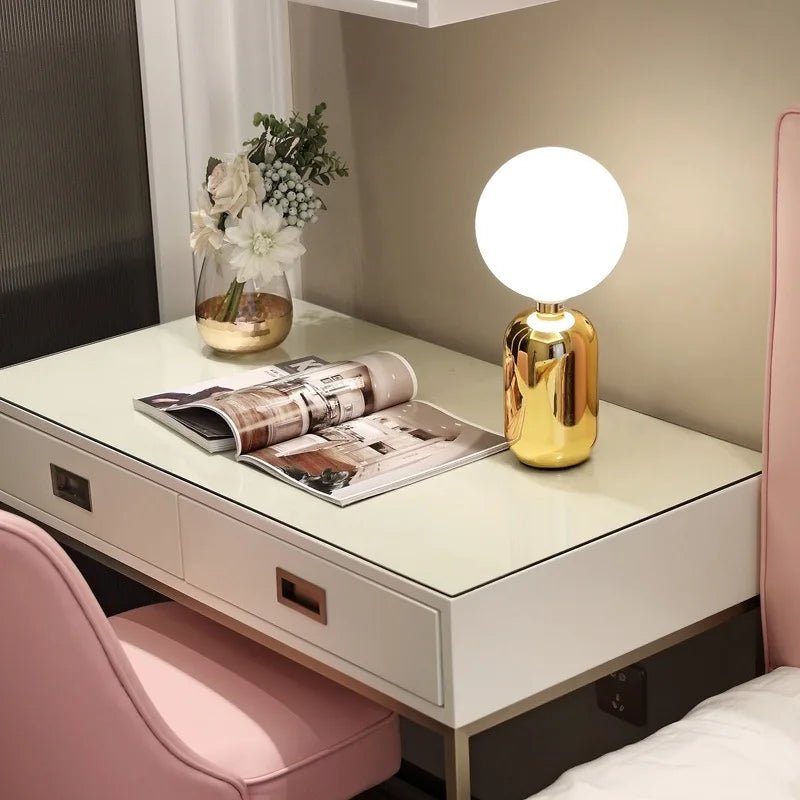 Bedside Metal Ball Lamp - Bliss Vie