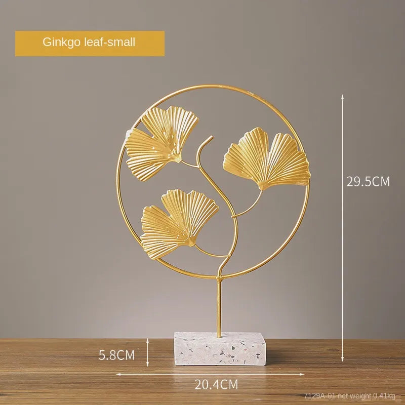 Metal Abstract Art Ornament - Industrial Home Decor Accent cabinet Sleek Contemporary Sophisticated Unique Elegant Decorative Trendy stylish Minimalist Artistic Luxury Designer tabletop table decor accessories tableware living room decor coffee table decor