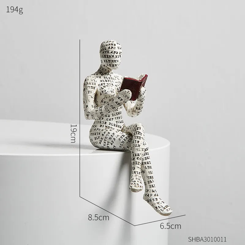 Mummy Figure Sculpture - Mystical Egyptian Home Decor cabinet Sleek Contemporary Sophisticated Unique Elegant Decorative Trendy stylish Minimalist Artistic Luxury Designer tabletop table decor accessories tableware living room decor coffee table decor