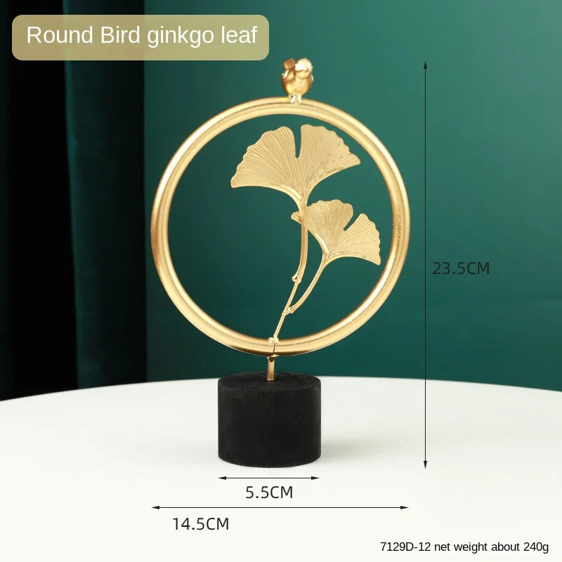 Metal Abstract Art Ornament - Industrial Home Decor Accent cabinet Sleek Contemporary Sophisticated Unique Elegant Decorative Trendy stylish Minimalist Artistic Luxury Designer tabletop table decor accessories tableware living room decor coffee table decor