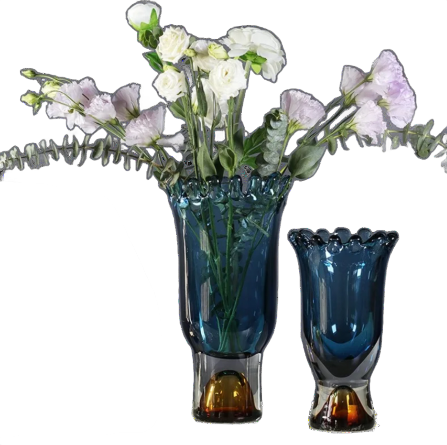 Blue Orchid Vase - Bliss Vie