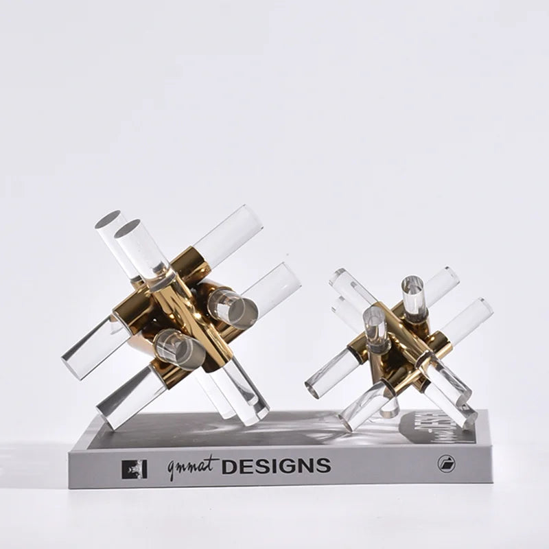 Cross Geometric Sculpture - Bliss Vie