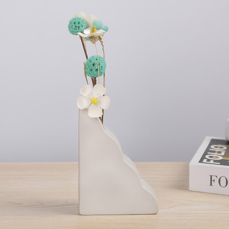 Nordic Ceramic Vases Set | Home Decor cabinet Sleek Contemporary Sophisticated Unique Elegant Decorative Trendy stylish Minimalist Artistic Luxury Designer tabletop table decor accessories tableware living room decor coffee table decor