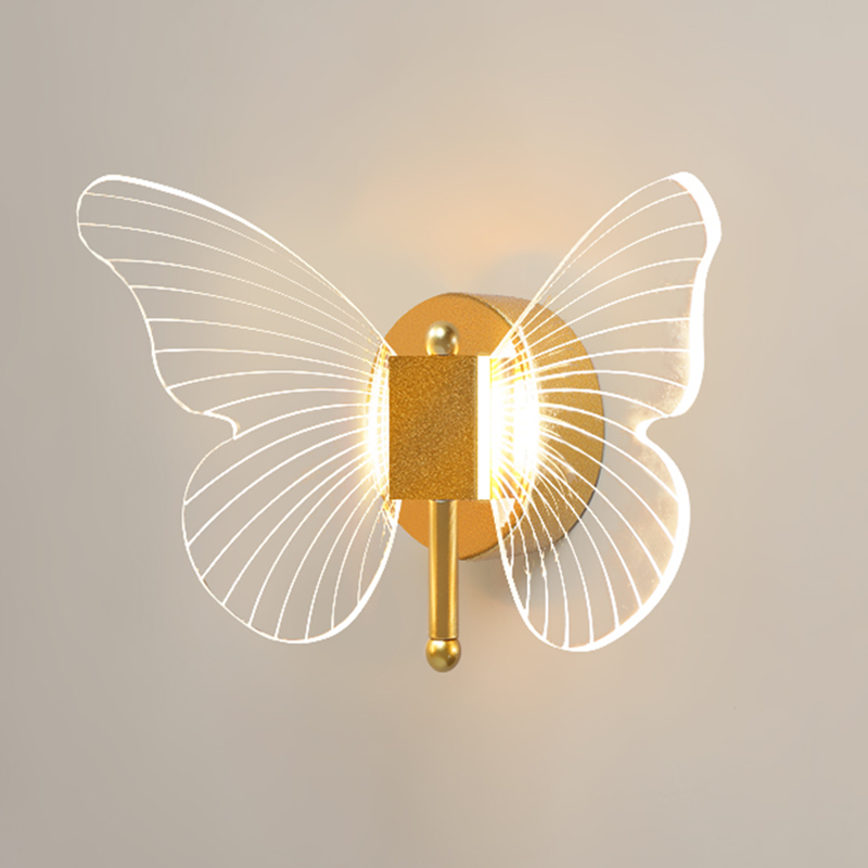 Butterfly Wall Light - Whimsical Wall Illumination Home Decor cabinet Sleek Contemporary Sophisticated Unique Elegant Decorative Trendy stylish Minimalist Artistic Luxury Designer tabletop table decor accessories tableware living room decor coffee table decor