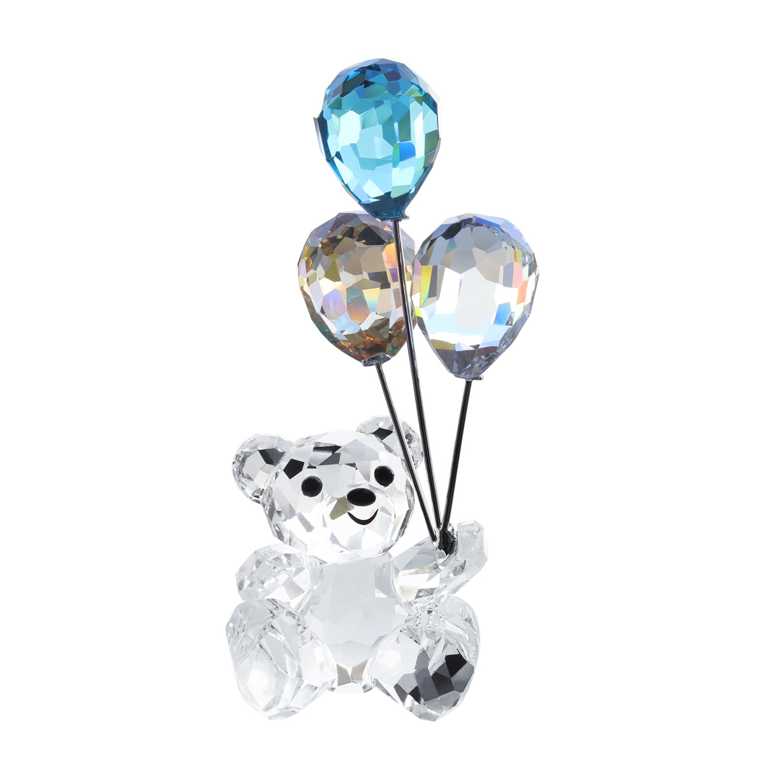 Adorable Crystal Companion: Bear Figure - Home Decor Crystal Sleek Contemporary Sophisticated Unique Elegant Decorative Trendy stylish Chic Minimalist Artistic Luxury Designer tabletop table decor