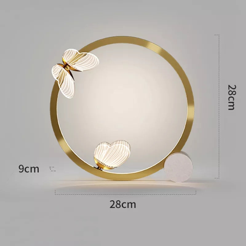 Serene Butterfly Lamp - Delicate Illumination Home Decor cabinet Sleek Contemporary Sophisticated Unique Elegant Decorative Trendy stylish Minimalist Artistic Luxury Designer tabletop table decor accessories tableware living room decor coffee table decor
