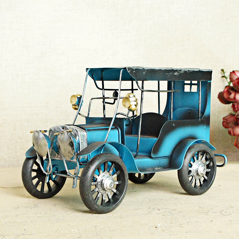 Vintage Car Model | Classic Collectible Decor Home Decor Classic relicas retro vehicle models Unique antique Decorative car motorbike miniatures Designer tabletop table decor accessories tableware
