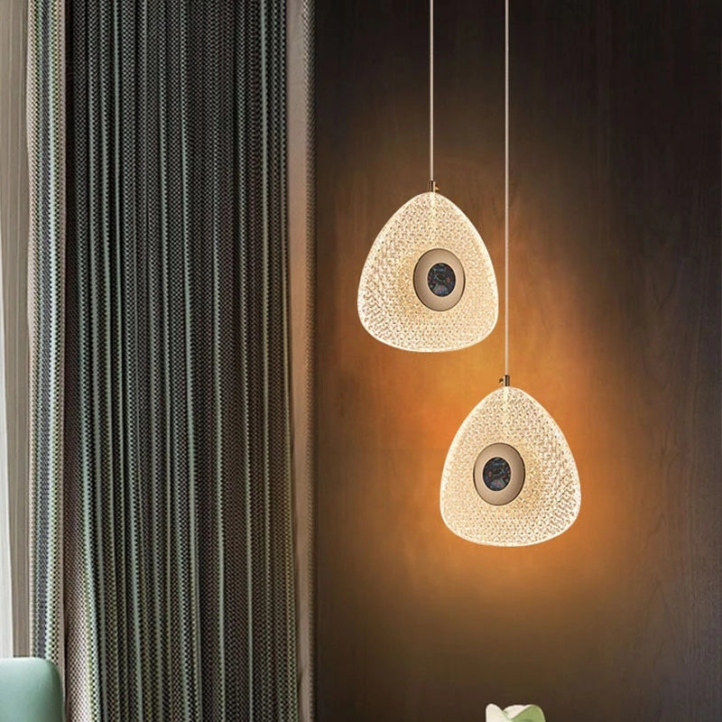 Bohemian Hanging Pendant Light - High-Grade Boho Illumination Home Decor cabinet Sleek Contemporary Sophisticated Unique Elegant Decorative Trendy stylish Minimalist Artistic Luxury Designer tabletop table decor accessories tableware living room decor coffee table decor