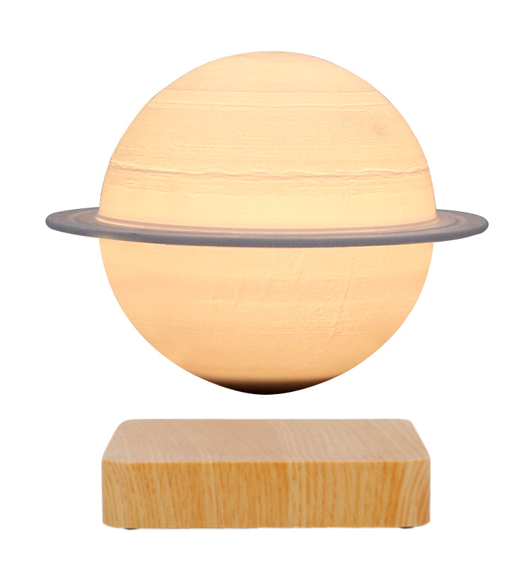 Celestial Wonder - LUNA FLOATING SATURN LAMP for Enchanting Home Lighting Home Decor cabinet Sleek Contemporary Sophisticated Unique Elegant Decorative Trendy stylish Minimalist Artistic Luxury Designer tabletop table decor accessories tableware living room decor coffee table decor