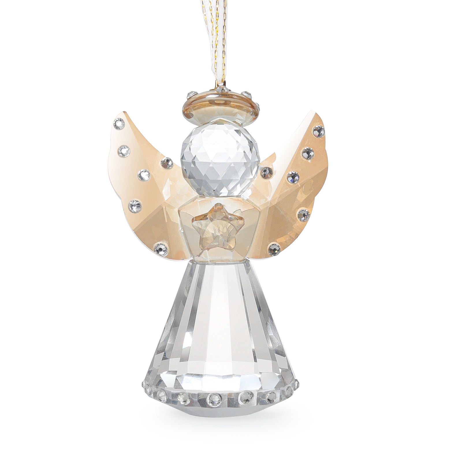 Celestial Festivity: Angel Christmas Tree Pendant - Home Decor cabinet Sleek Contemporary Sophisticated Unique Elegant Decorative Trendy stylish Minimalist Artistic Luxury Designer tabletop table decor accessories tableware living room decor coffee table decor