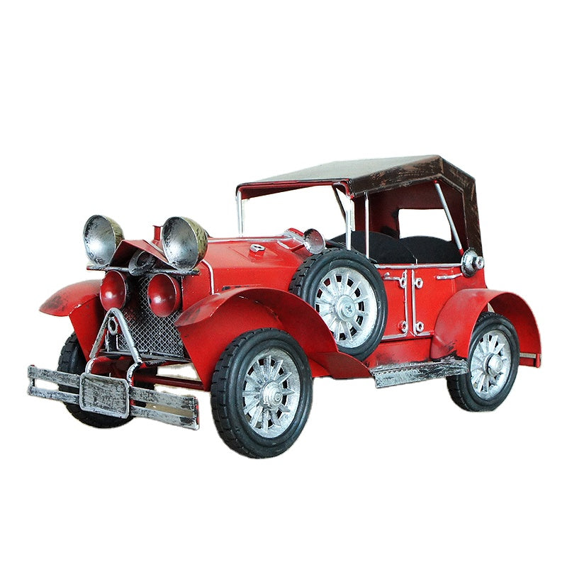 Classical Vintage Car Alloy | Timeless Collectible Decor Home Decor Classic relicas retro vehicle models Unique antique Decorative car motorbike miniatures Designer tabletop table decor accessories tableware