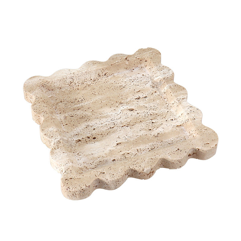 Marble Square Fruit Plate - Bliss Vie