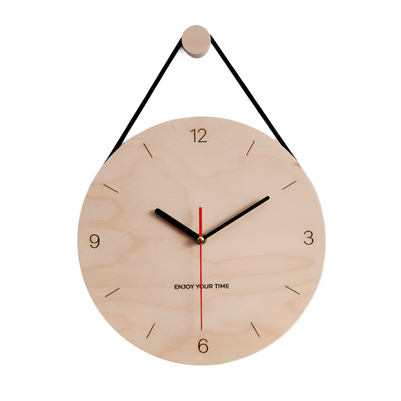 ساعة حائط خشبية من زينيث