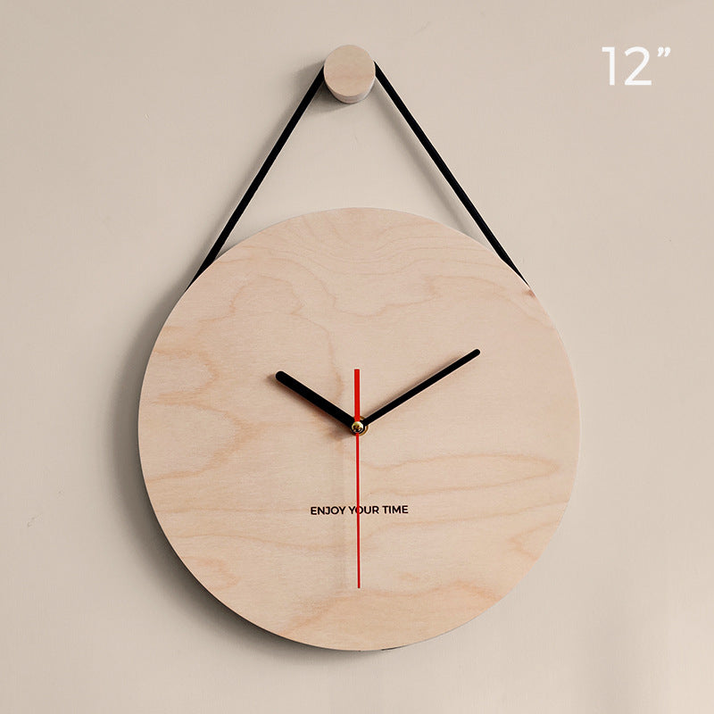 Zenith Wooden Wall Clock - Timeless Nature-Inspired Decor Home Decor Unique Luxury Large wall wall art wall accents wall clock large artistic wall clock Contemporary Nordic Timepiece Timekeeping Scandinavian oversized modern