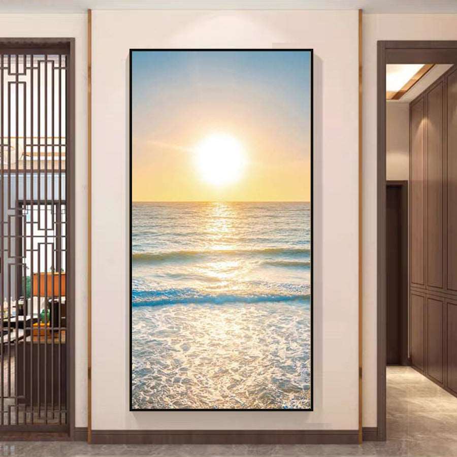 Sea Sunrise landscape Painting - Bliss Vie