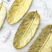 Nature-Inspired Elegance: Feather Leaf Tray - Decorative Trays Home Decor cabinet  Sleek Contemporary Sophisticated Unique Elegant Decorative Trendy stylish Minimalist Artistic Luxury Designer tabletop table decor accessories tableware living room decor coffee table decor