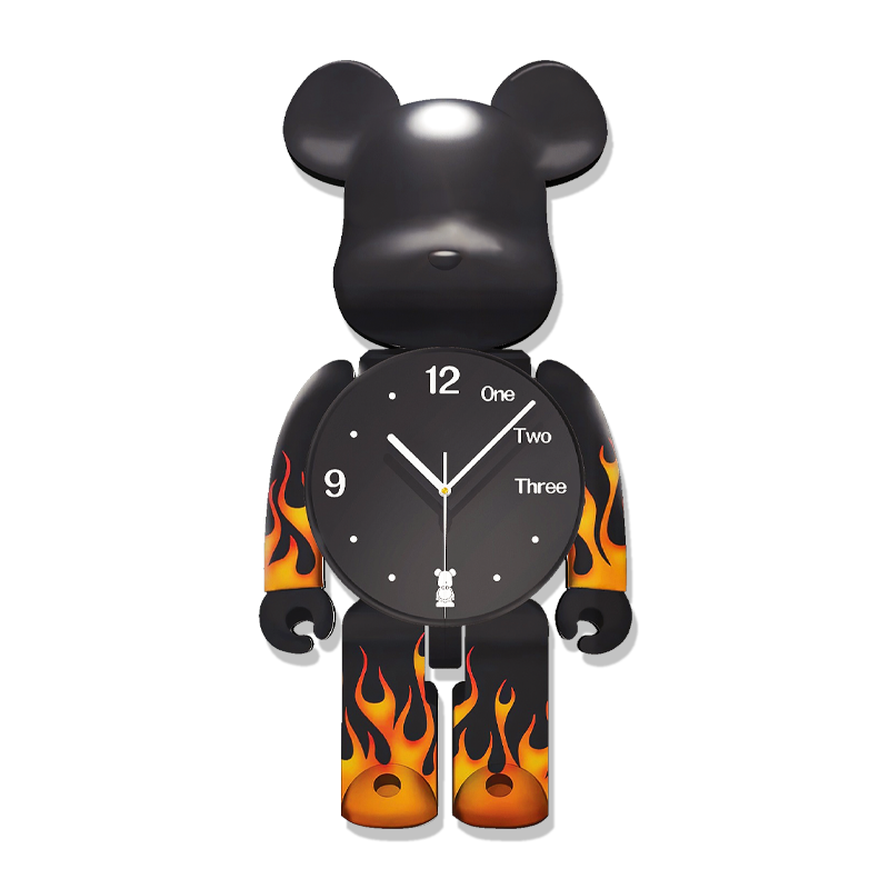 Bear Brick Wall Clock