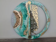 Hand Made Resin Islamic Piece of Art