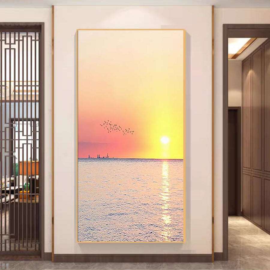 Sea Sunset landscape Painting - Bliss Vie