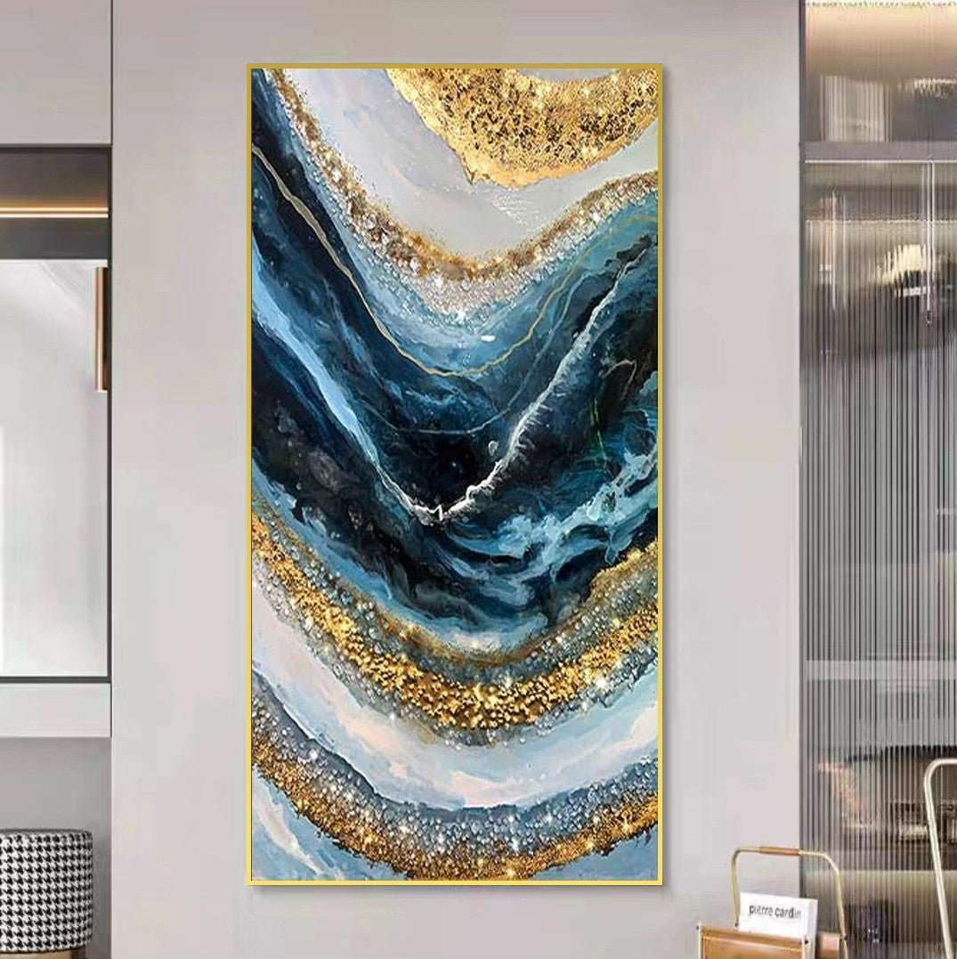 Abstract Arcs Painting with Diamond - Bliss Vie