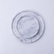 Classic Round Marble Tray | Home Decor Crystal Sleek Contemporary Sophisticated Unique Elegant Decorative Trendy stylish Chic Minimalist Artistic Luxury Designer tabletop table decor accessories tableware
