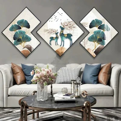 Triple Wall Painting - 50x50cm - Bliss Vie