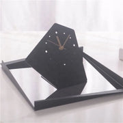 Geometry Shaped Desktop Watch - Modern Clock Decor Home Decor Unique Luxury Minimalist desk tabletop table stylish artistic Contemporary Nordic Timepiece Timekeeping Scandinavian trendy modern compact