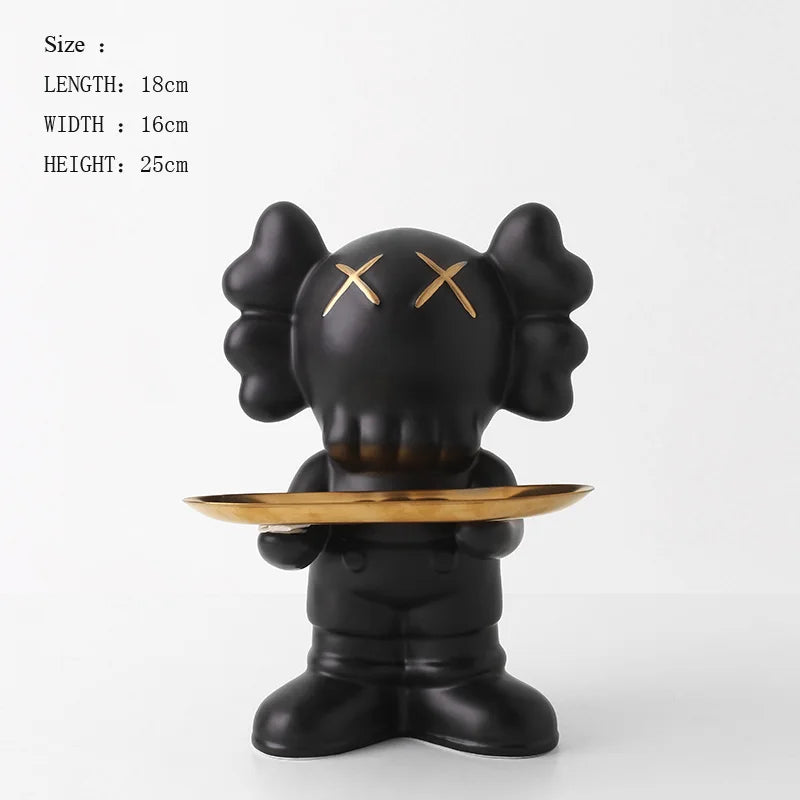 Bear figurine tray