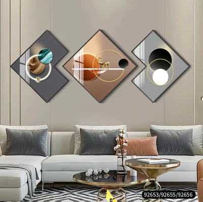 Triple Wall Painting - 50x50cm - Bliss Vie