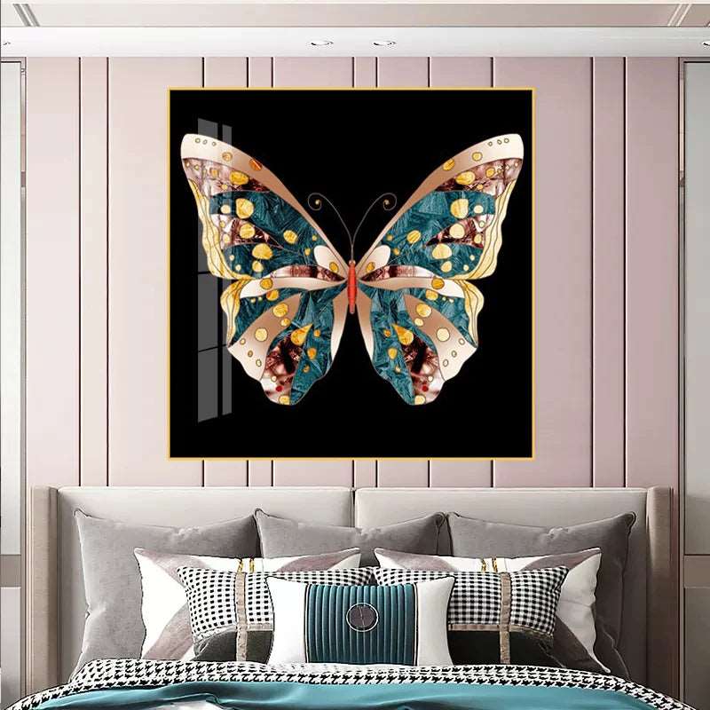Butterflies Wall Painting - Bliss Vie