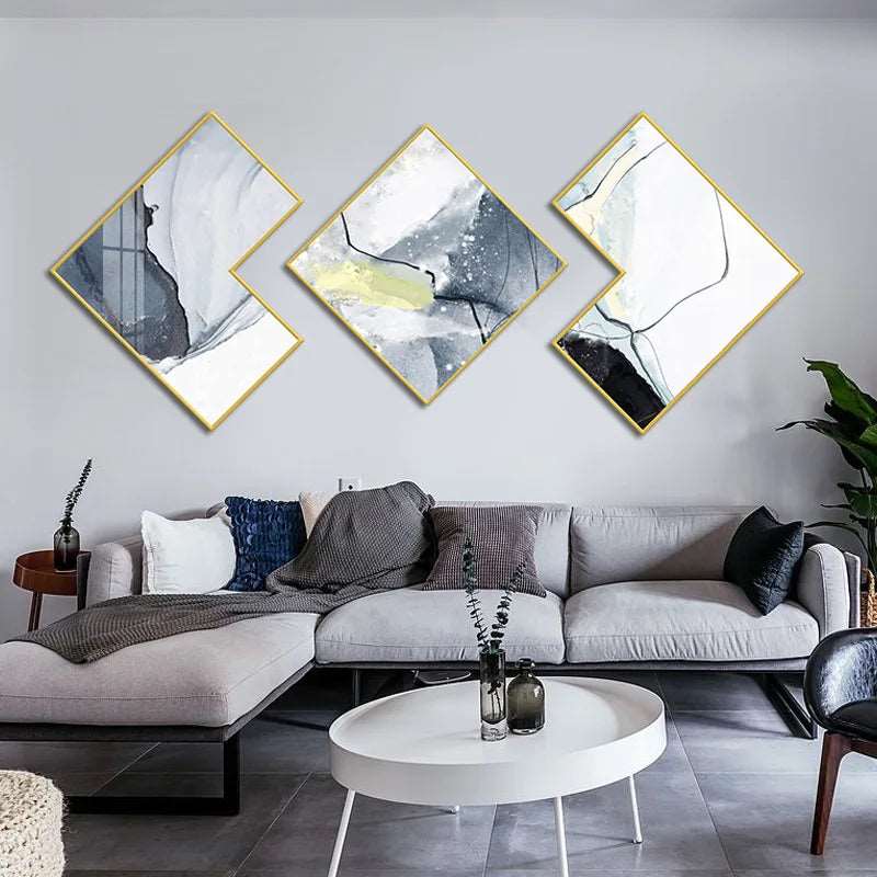 Triple Wall Painting - 50x50cm - Bliss Vie