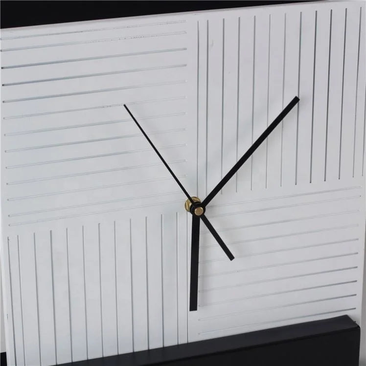 Simple and Elegant Table Clock - Timeless Clock Decor Home Decor Unique Luxury Minimalist desk tabletop table stylish artistic Contemporary Nordic Timepiece Timekeeping Scandinavian trendy modern compact
