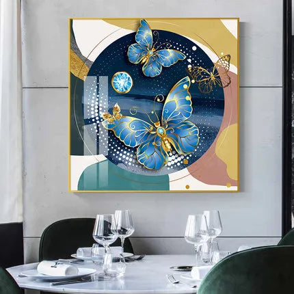 Butterflies Wall Painting - Bliss Vie