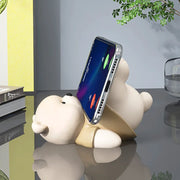 Bear mobile phone holder