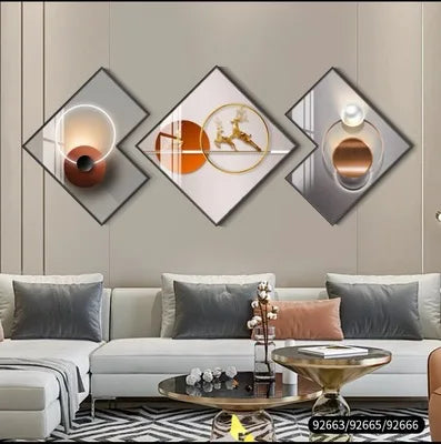 Triple Wall Painting - 50x50cm - Bliss Vie