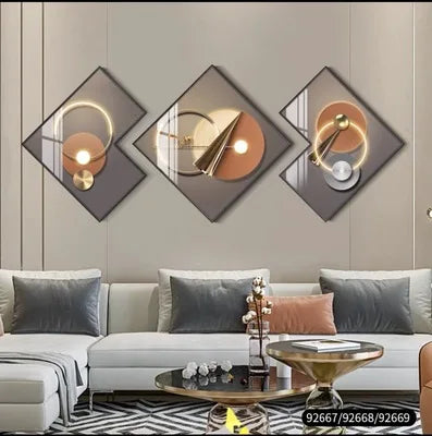 Triple Wall Painting - 50x50cm - Bliss Vie