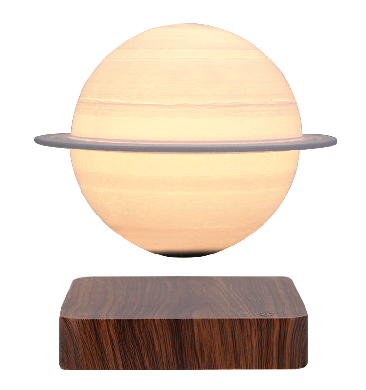 Celestial Wonder - LUNA FLOATING SATURN LAMP for Enchanting Home Lighting Home Decor cabinet  Sleek Contemporary Sophisticated Unique Elegant Decorative Trendy stylish Minimalist Artistic Luxury Designer tabletop table decor accessories tableware living room decor coffee table decor