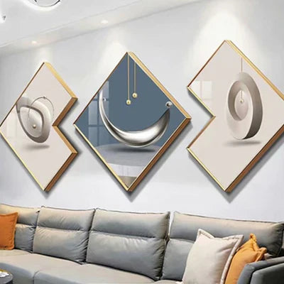 Triple Wall Painting - 50x50cm - Bliss Vie